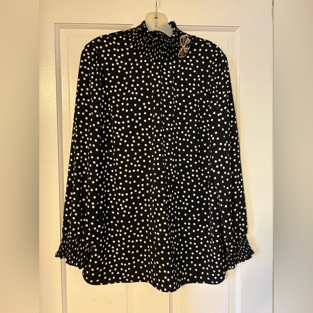 Polka Dot Women's Top